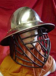 Stainless Kettle Helm with removeable mild cage
